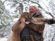 Dennis and his 2010 lion